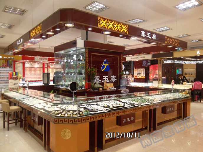 鑫玉泰珠寶展柜