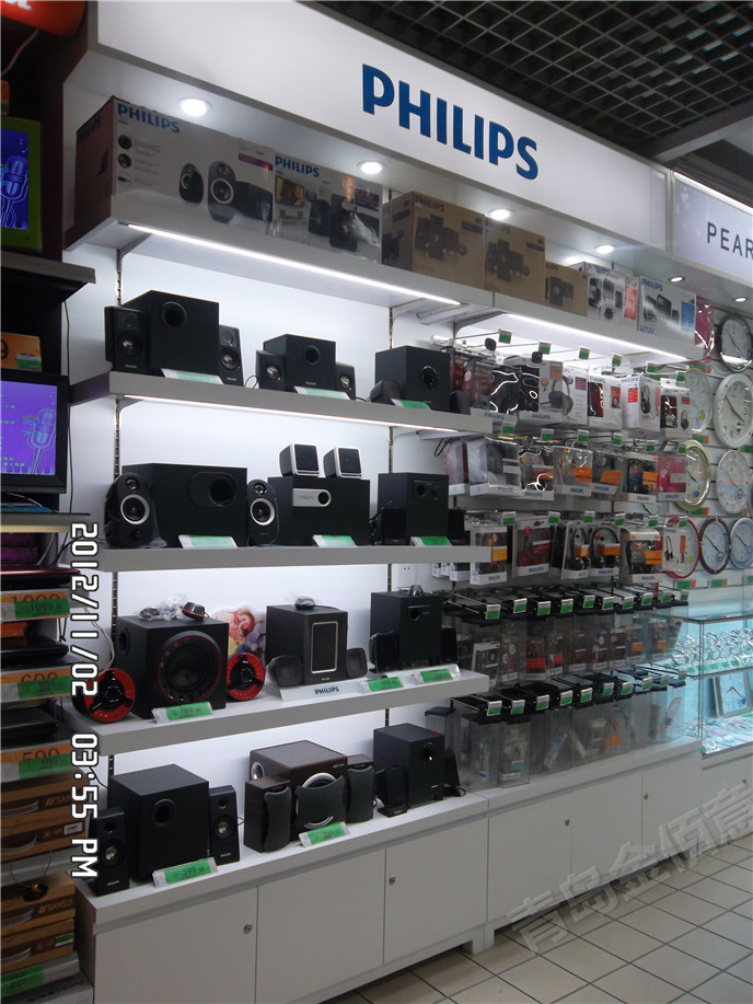 飛利浦?jǐn)?shù)碼展柜