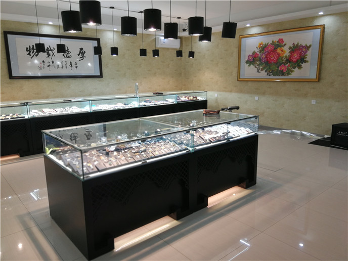 水晶展柜珠寶展示柜