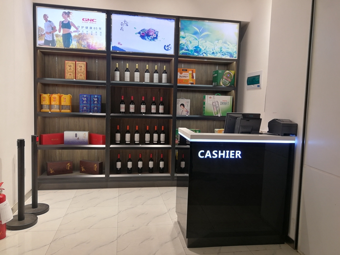 免稅店展柜展示柜，防火級別的